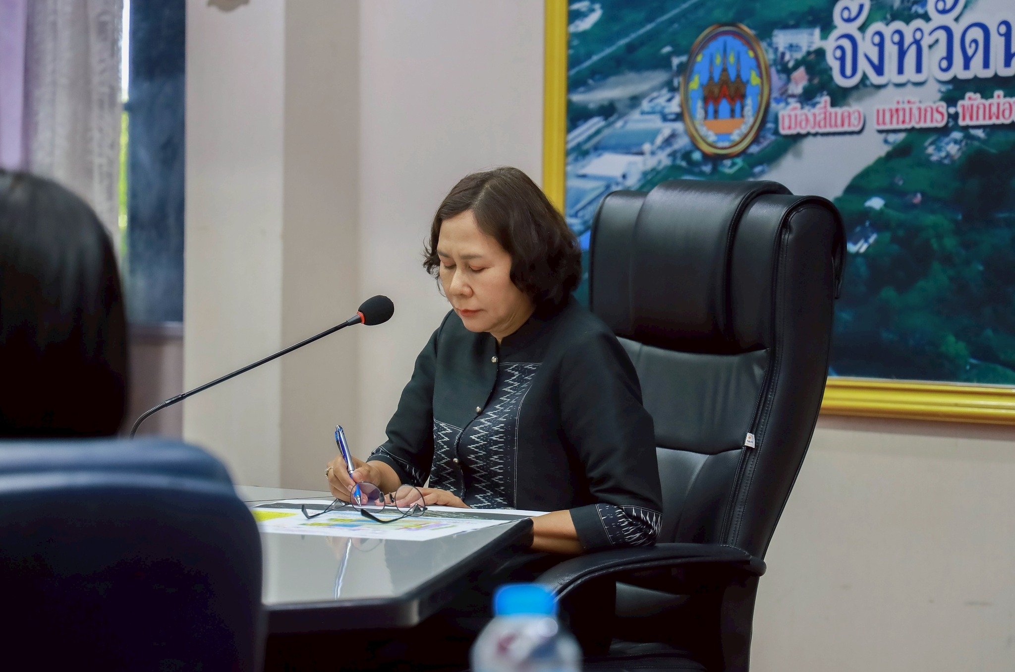 ❤จังหวัดนครสวรรค์ ประชุมเตรียมความพร้อมในการจัดพิธีถวายดอกไม้จันทน์ของประชาชน ❤