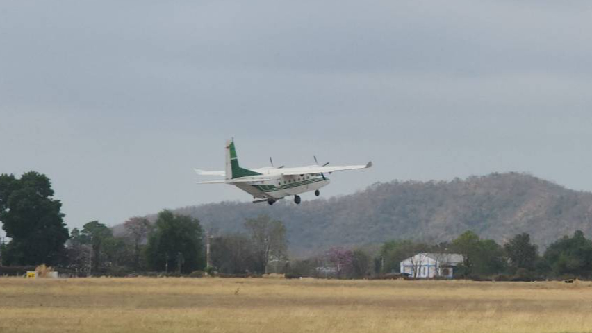 ✴ฝนหลวงนครสวรรค์ ขึ้นบินเที่ยวแรก มุ่งเพิ่มน้ำเขื่อน ลดเสี่ยงไฟป่า✴